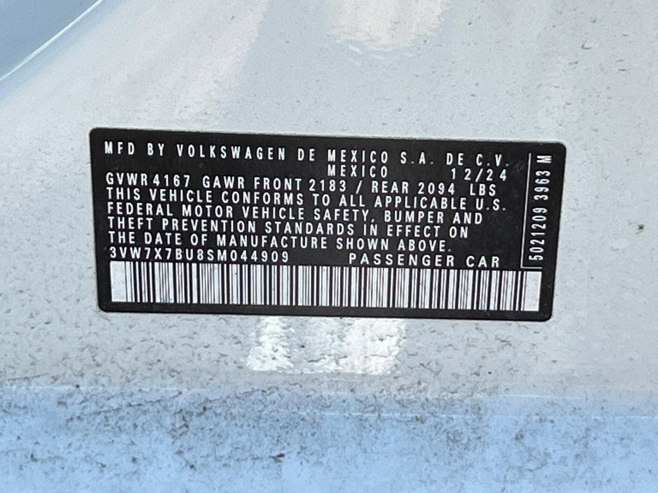 2025 Volkswagen Jetta 1.5T SE Hagerstown MD