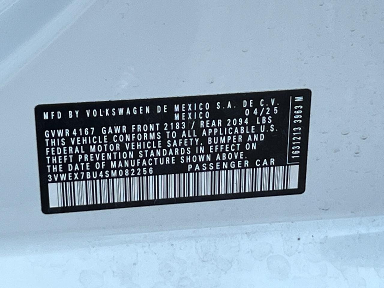 2025 Volkswagen Jetta 1.5T SE Hagerstown MD