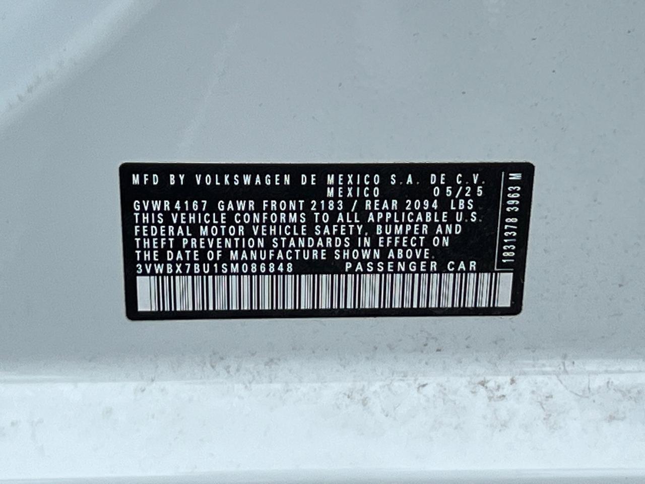 2025 Volkswagen Jetta 1.5T Sport Hagerstown MD