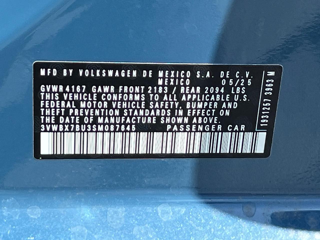 2025 Volkswagen Jetta 1.5T Sport Hagerstown MD