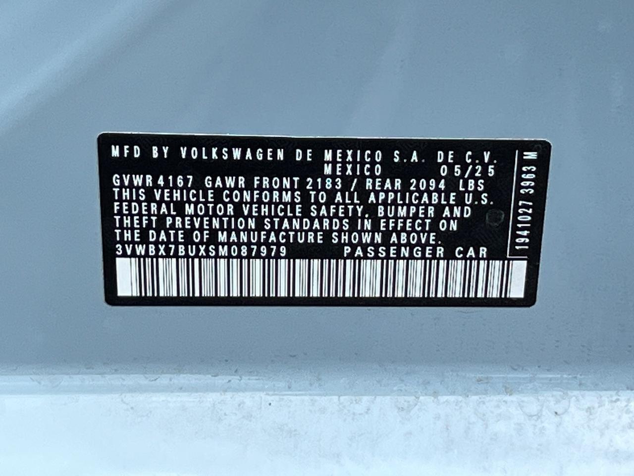 2025 Volkswagen Jetta 1.5T Sport Hagerstown MD