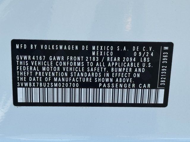 2025 Volkswagen Jetta 1.5T Sport Springfield VA