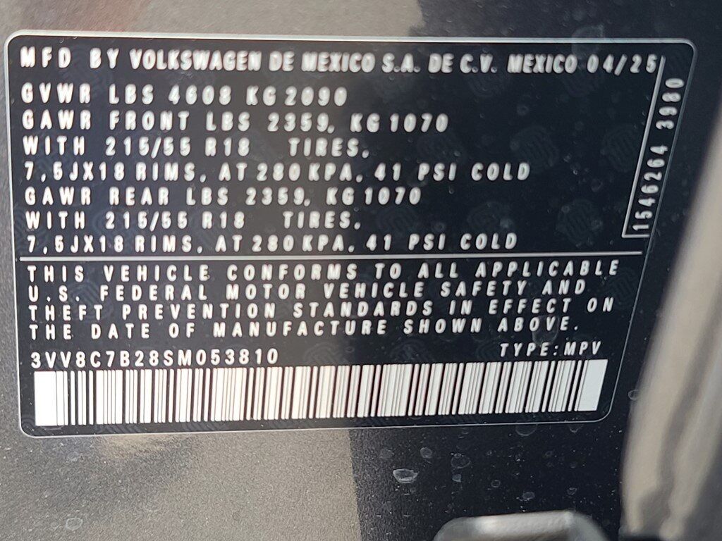 2025 Volkswagen Taos 1.5T S Springfield VA