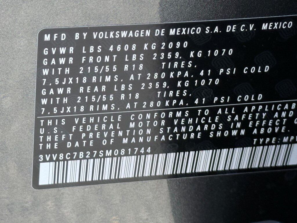 2025 Volkswagen Taos 1.5T S Springfield VA