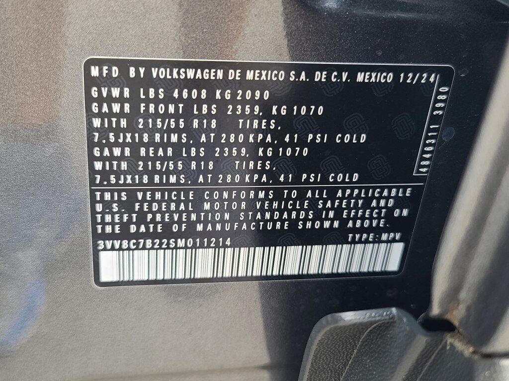 2025 Volkswagen Taos 1.5T S Springfield VA