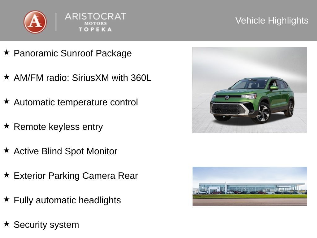 2025 Volkswagen Taos 1.5T SE San Clemente CA