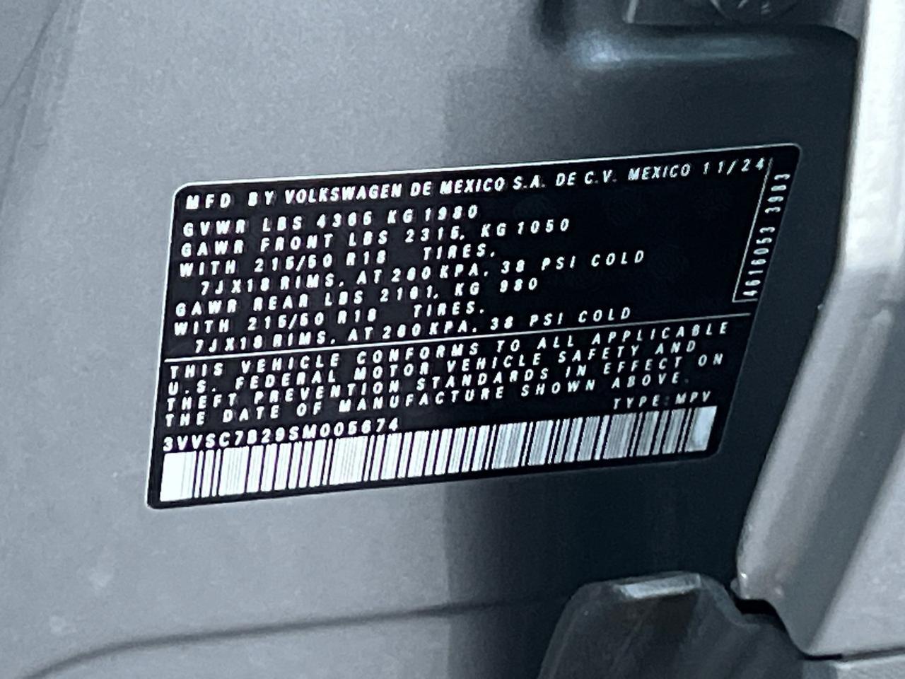 2025 Volkswagen Taos 1.5T SE Hagerstown MD