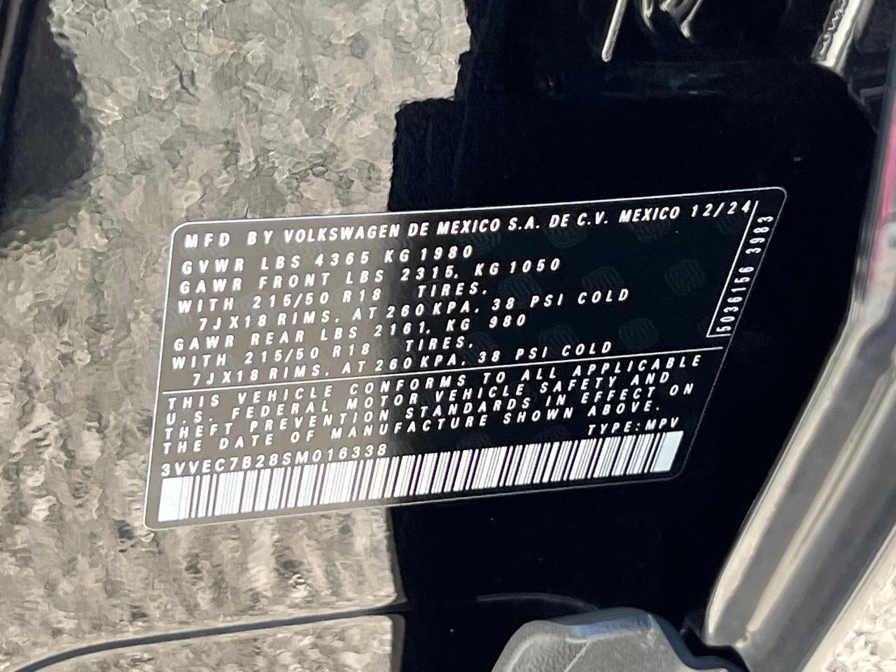 2025 Volkswagen Taos 1.5T SE Hagerstown MD