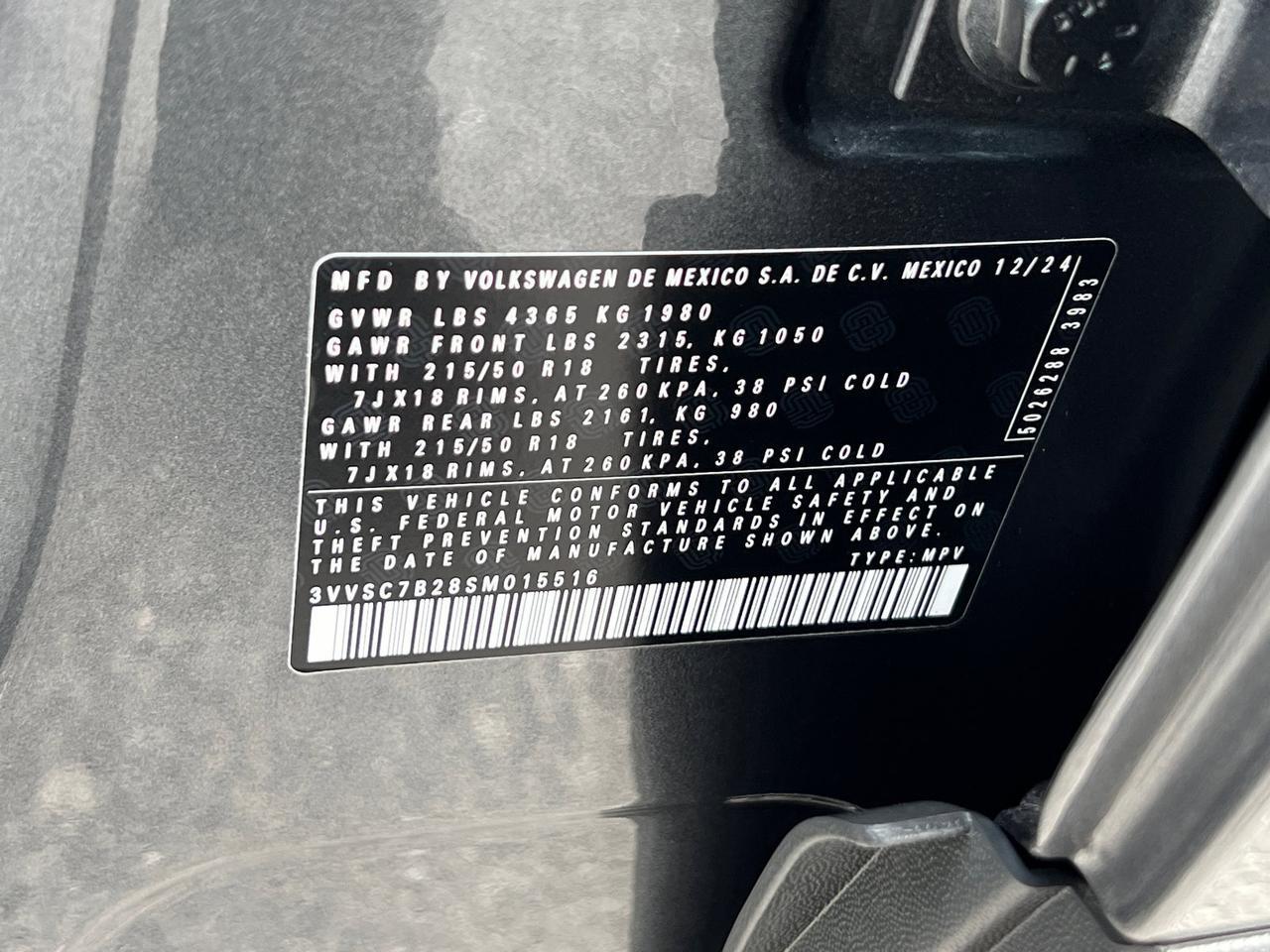 2025 Volkswagen Taos 1.5T SE Hagerstown MD