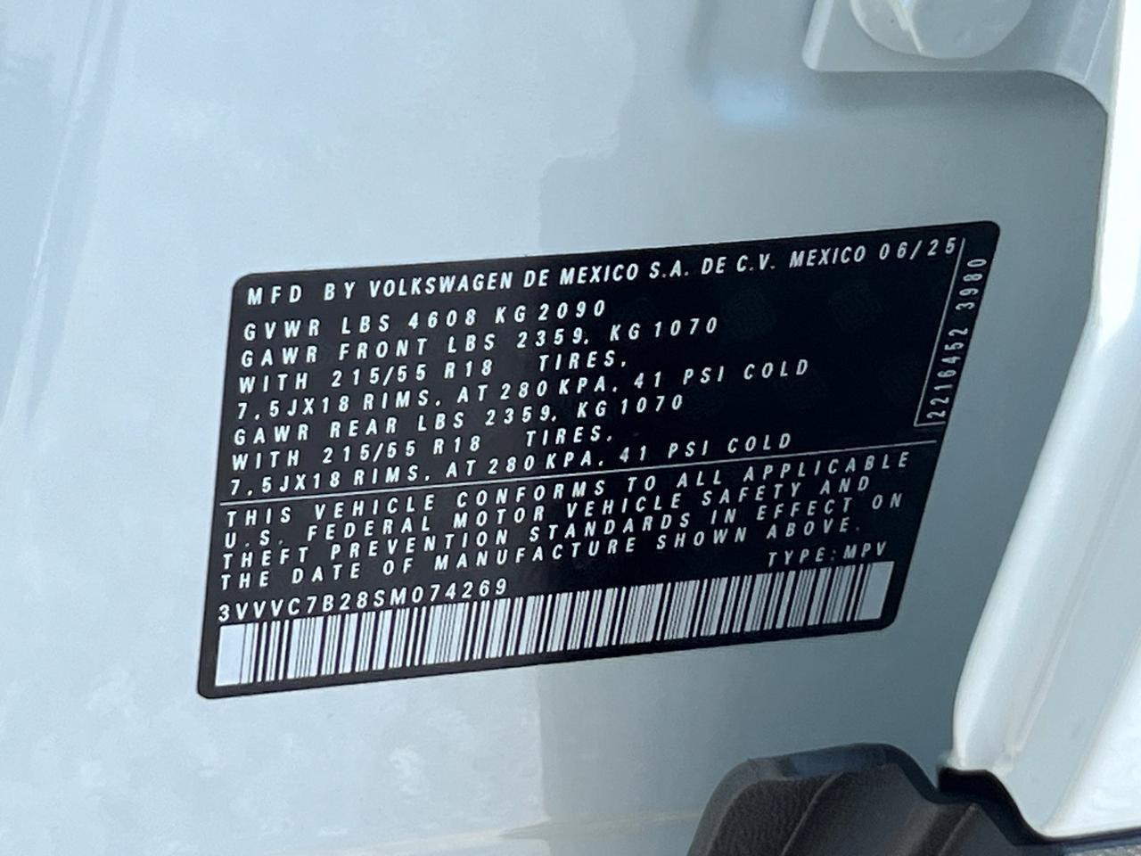 2025 Volkswagen Taos 1.5T SE Hagerstown MD