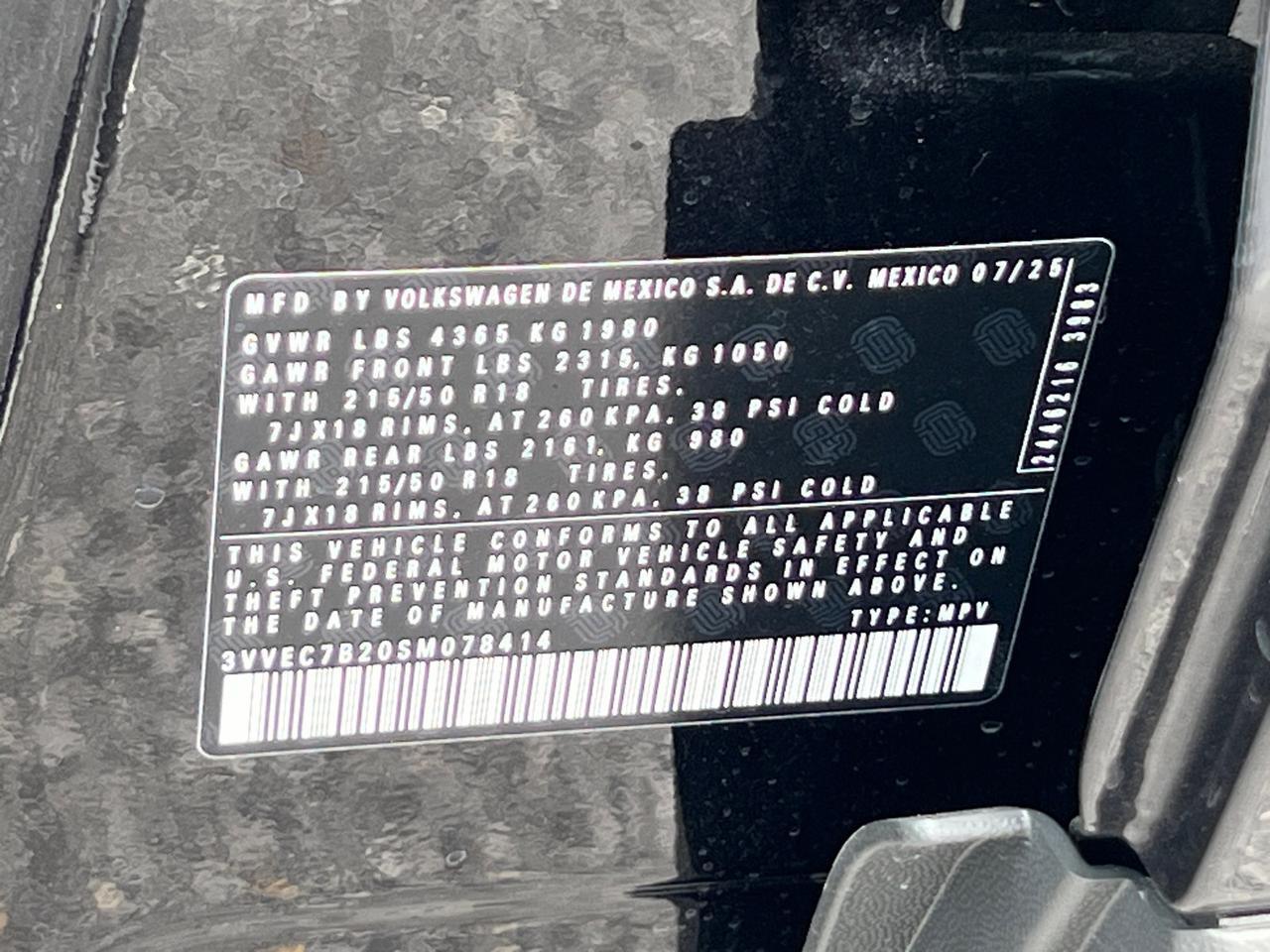 2025 Volkswagen Taos 1.5T SE Hagerstown MD