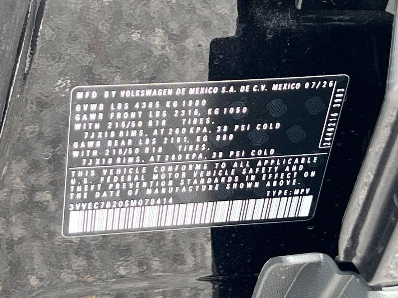 2025 Volkswagen Taos 1.5T SE Hagerstown MD