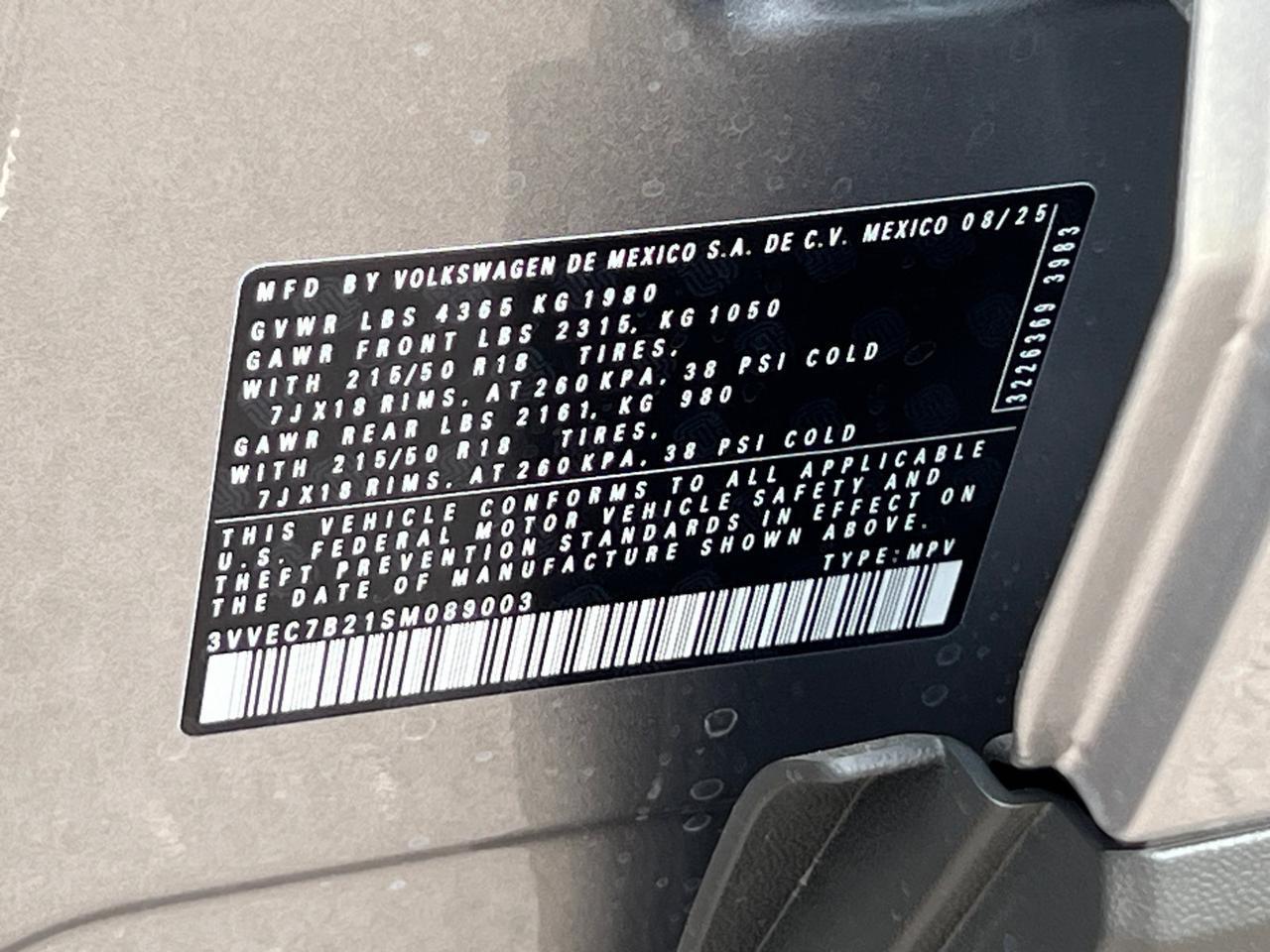 2025 Volkswagen Taos 1.5T SE Hagerstown MD