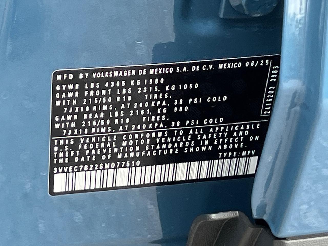 2025 Volkswagen Taos 1.5T SE Hagerstown MD