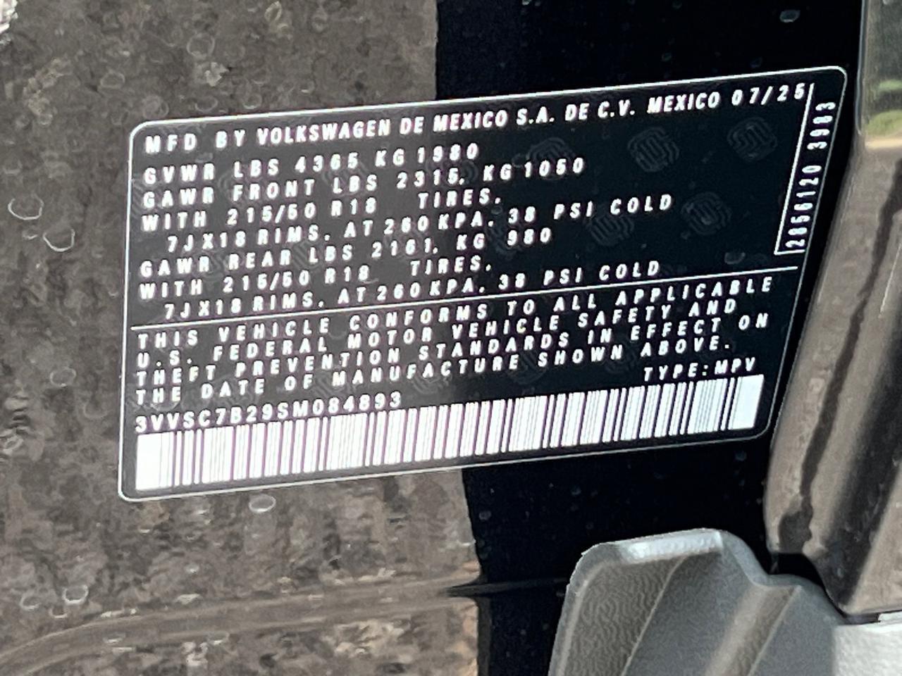 2025 Volkswagen Taos 1.5T SE Hagerstown MD