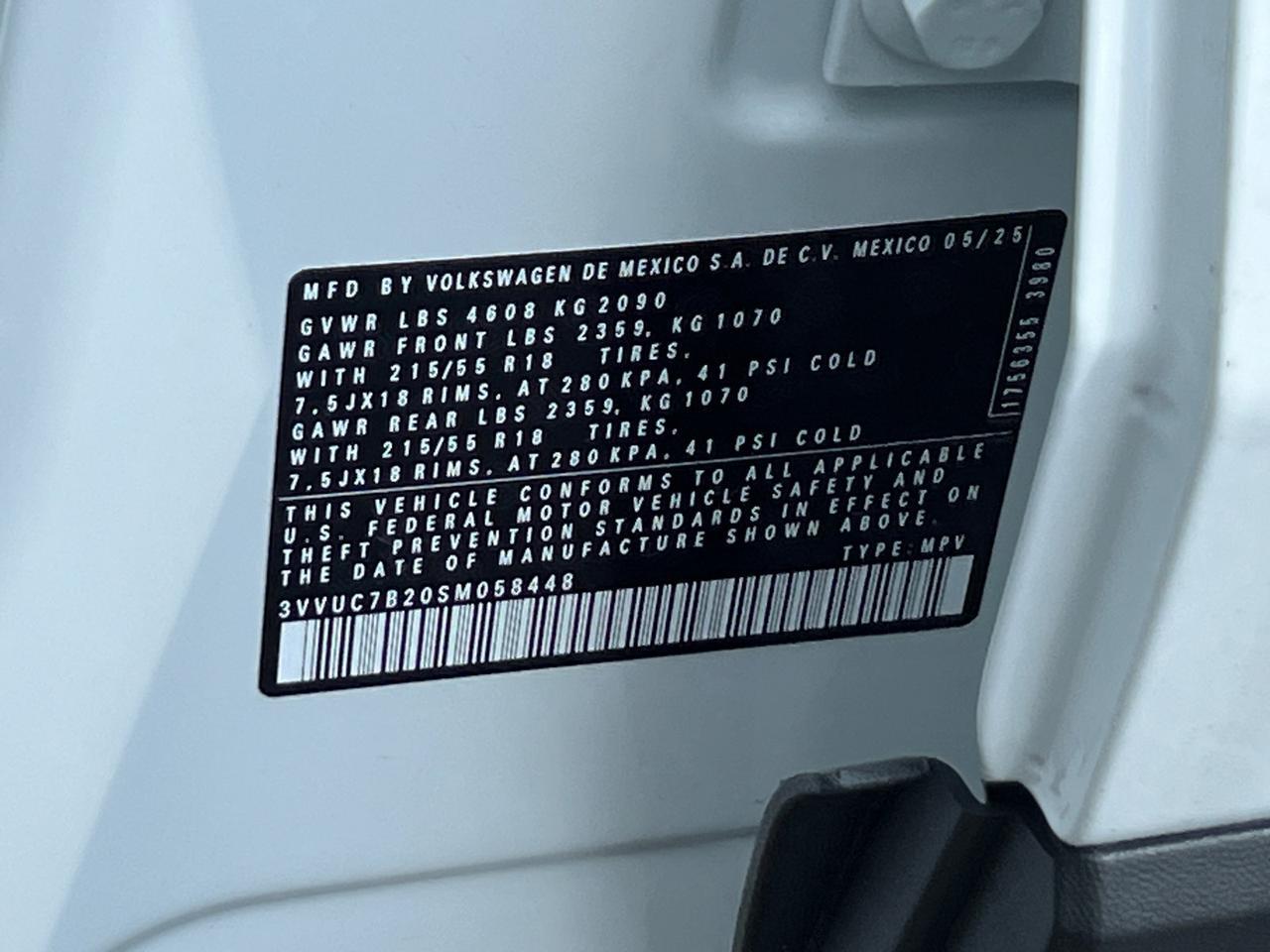 2025 Volkswagen Taos 1.5T SE Hagerstown MD