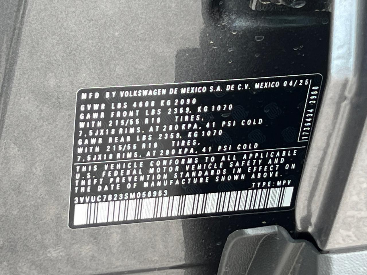 2025 Volkswagen Taos 1.5T SE Hagerstown MD