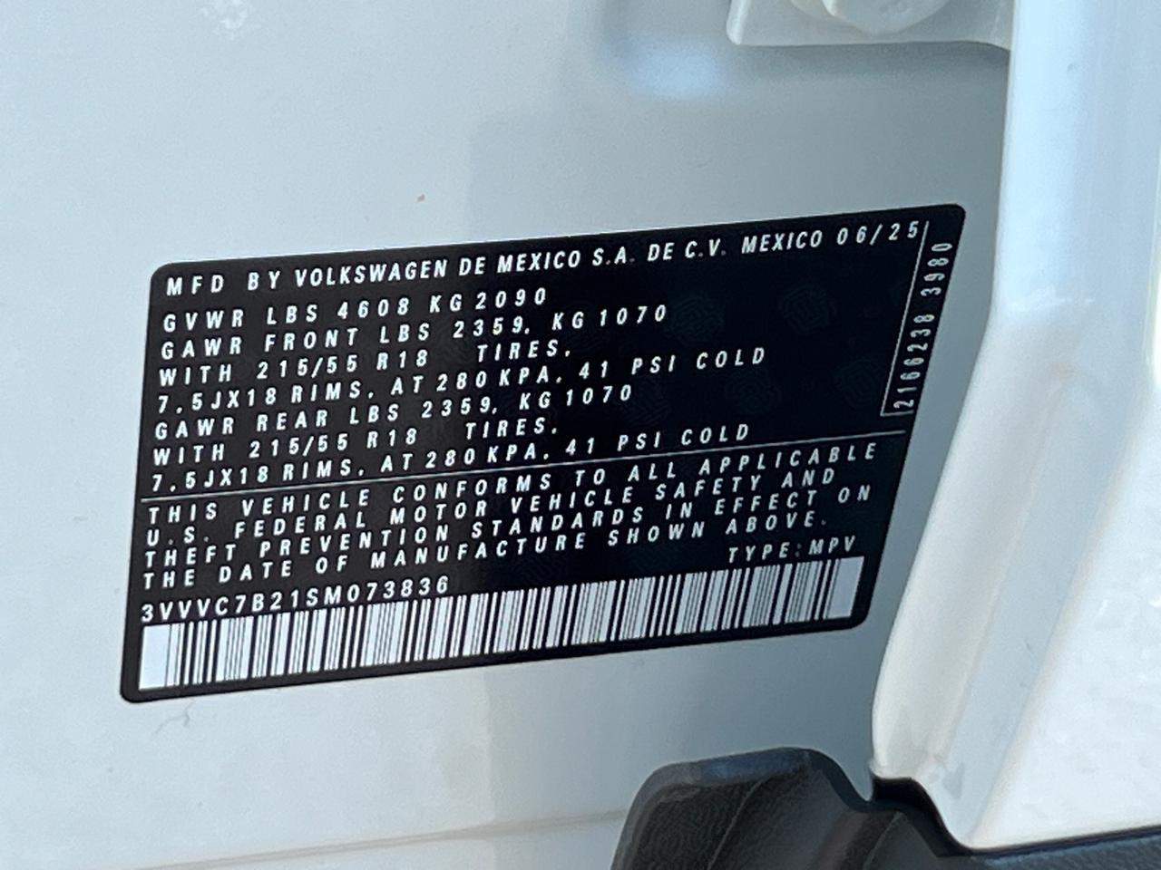 2025 Volkswagen Taos 1.5T SE Hagerstown MD