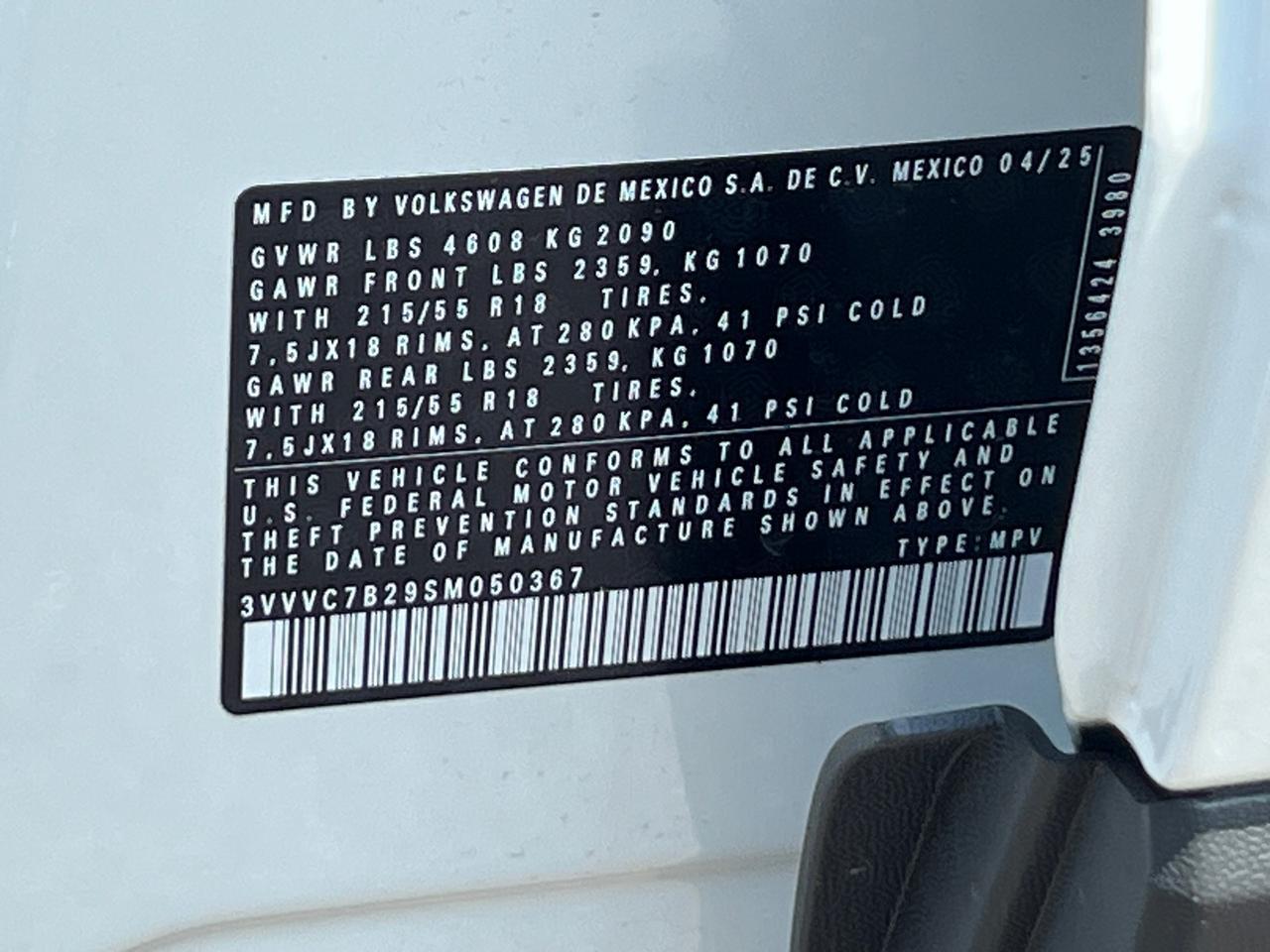 2025 Volkswagen Taos 1.5T SE Hagerstown MD