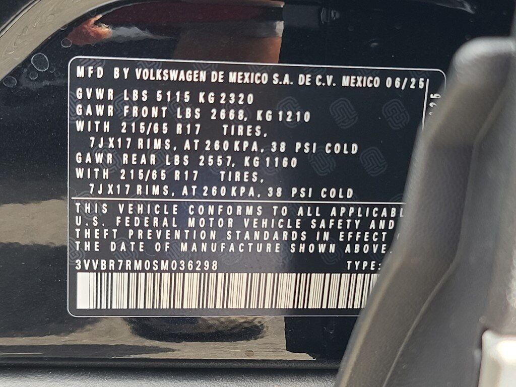 2025 Volkswagen Tiguan 2.0T S Springfield VA