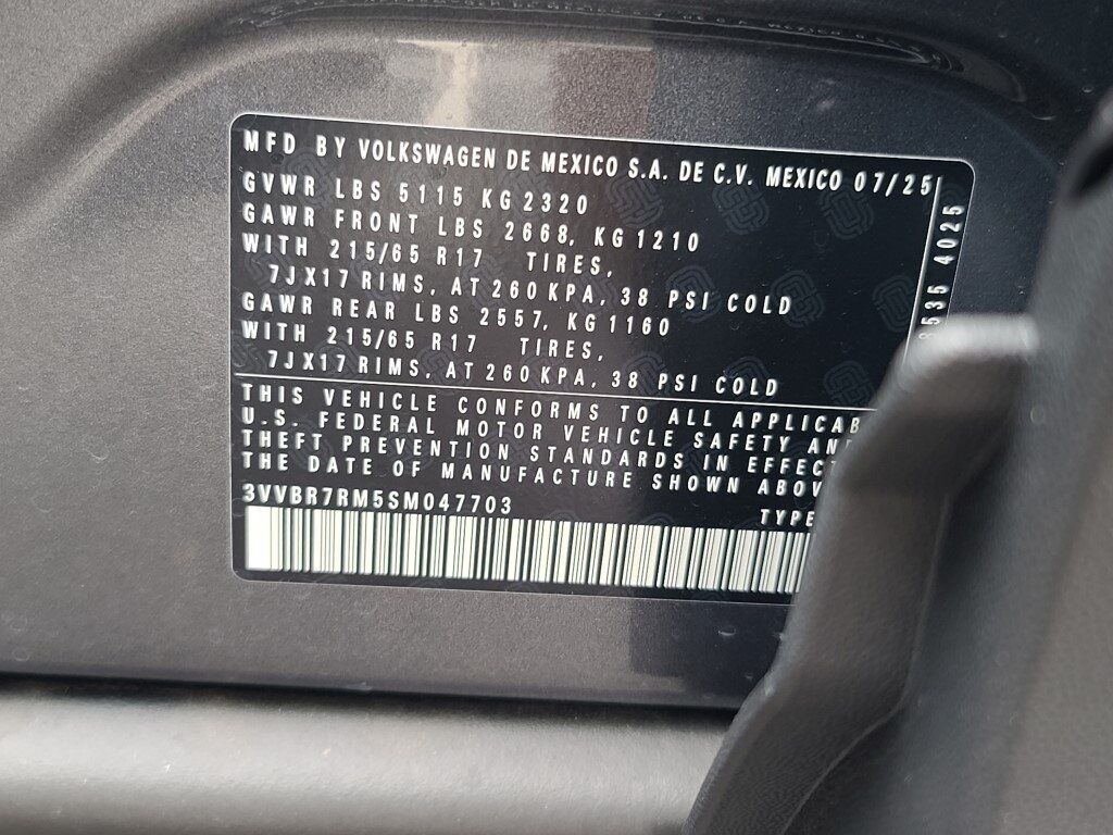 2025 Volkswagen Tiguan 2.0T S Springfield VA