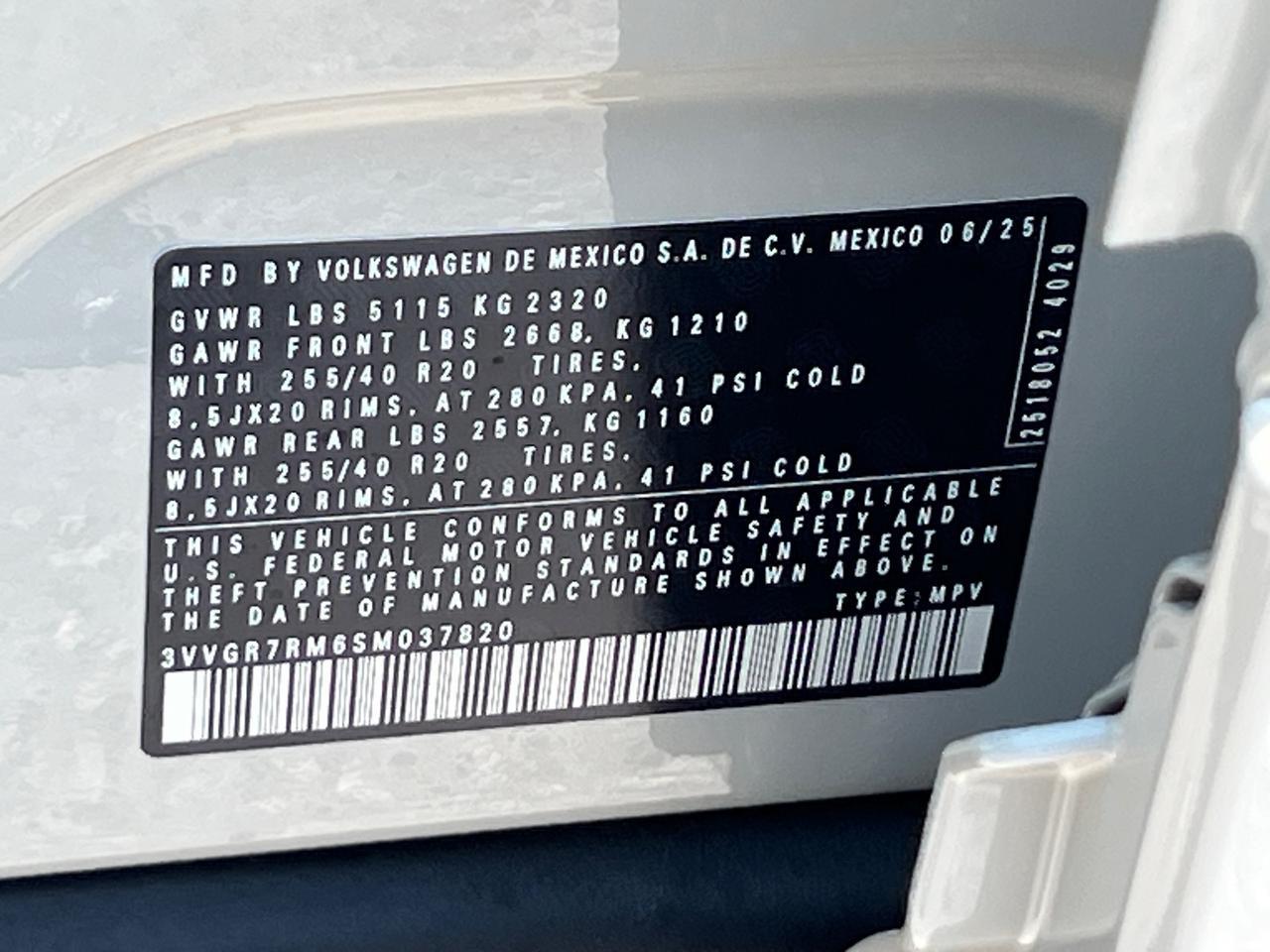 2025 Volkswagen Tiguan 2.0T SE R-Line Black Hagerstown MD