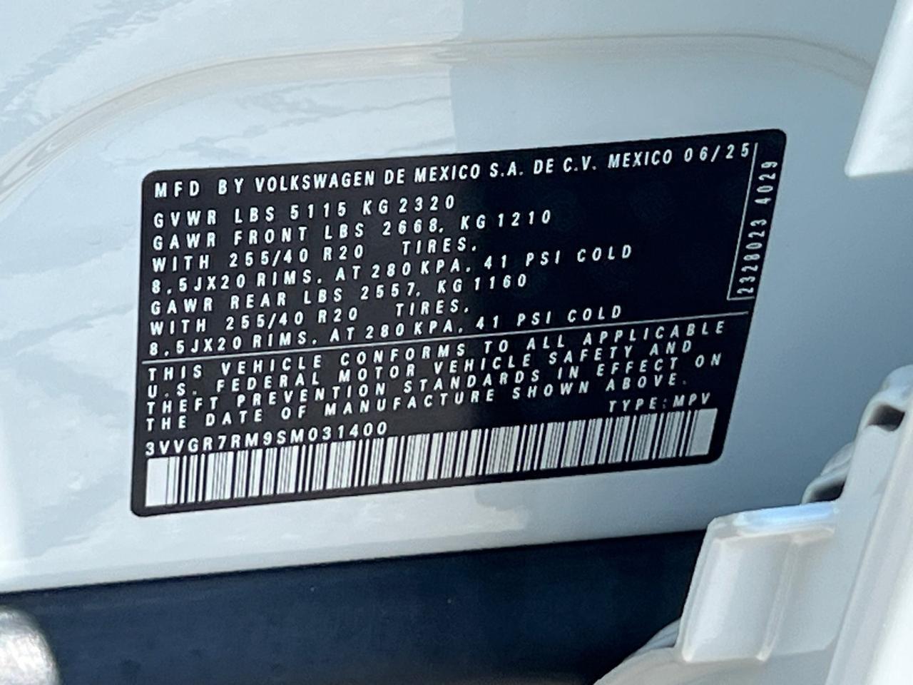 2025 Volkswagen Tiguan 2.0T SE R-Line Black Hagerstown MD