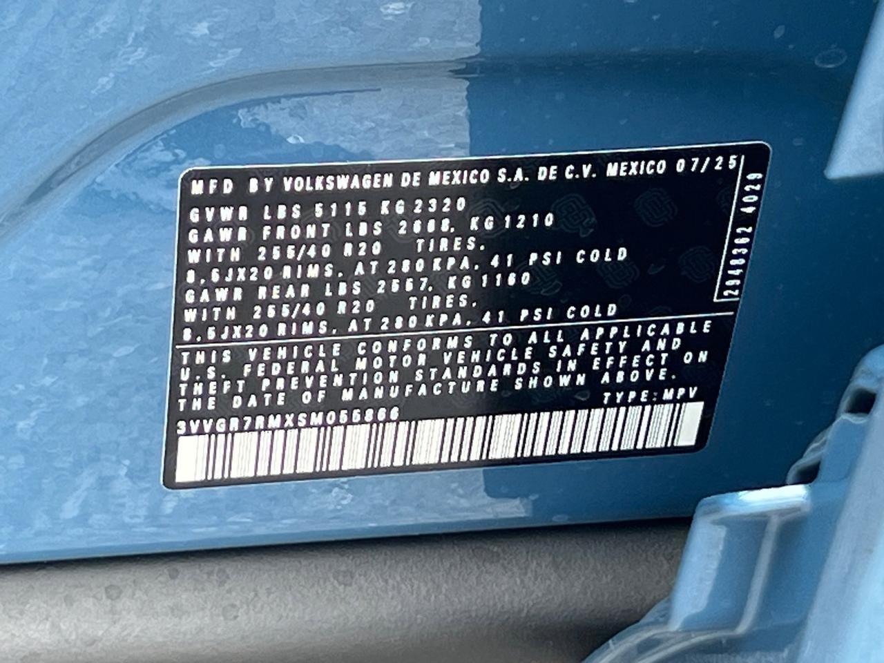 2025 Volkswagen Tiguan 2.0T SE R-Line Black Hagerstown MD