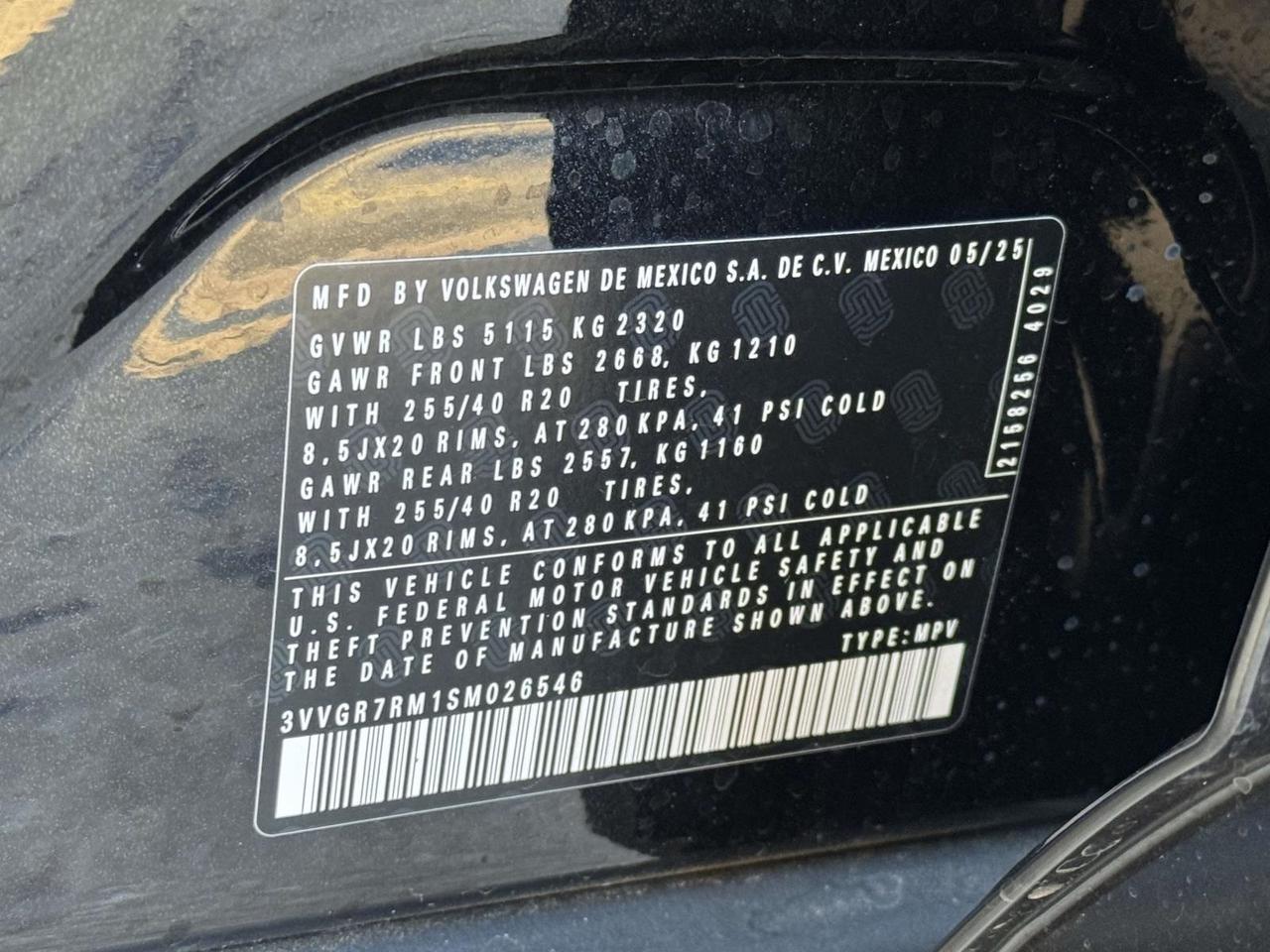 2025 Volkswagen Tiguan 2.0T SE R-Line Black Fredericksburg VA