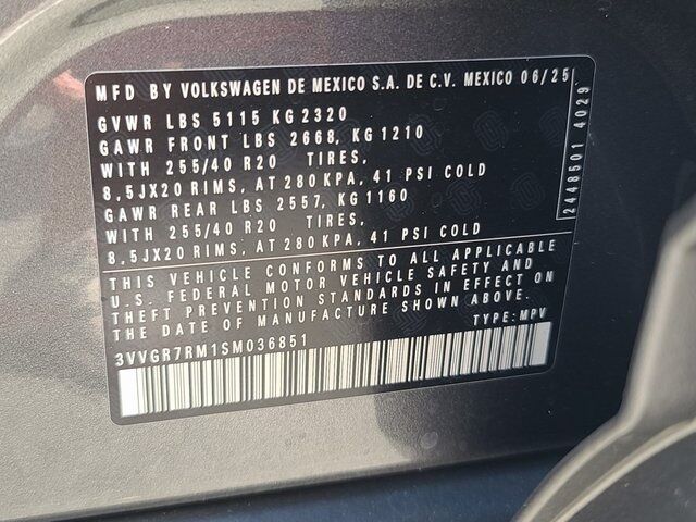 2025 Volkswagen Tiguan 2.0T SE R-Line Black Springfield VA
