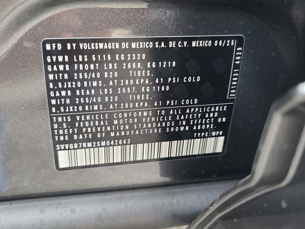 2025 Volkswagen Tiguan 2.0T SE R-Line Black Springfield VA