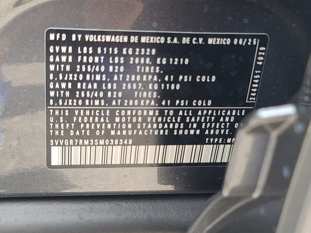 2025 Volkswagen Tiguan 2.0T SE R-Line Black Springfield VA