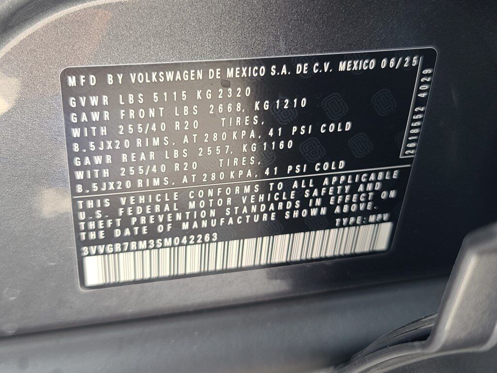 2025 Volkswagen Tiguan 2.0T SE R-Line Black Springfield VA