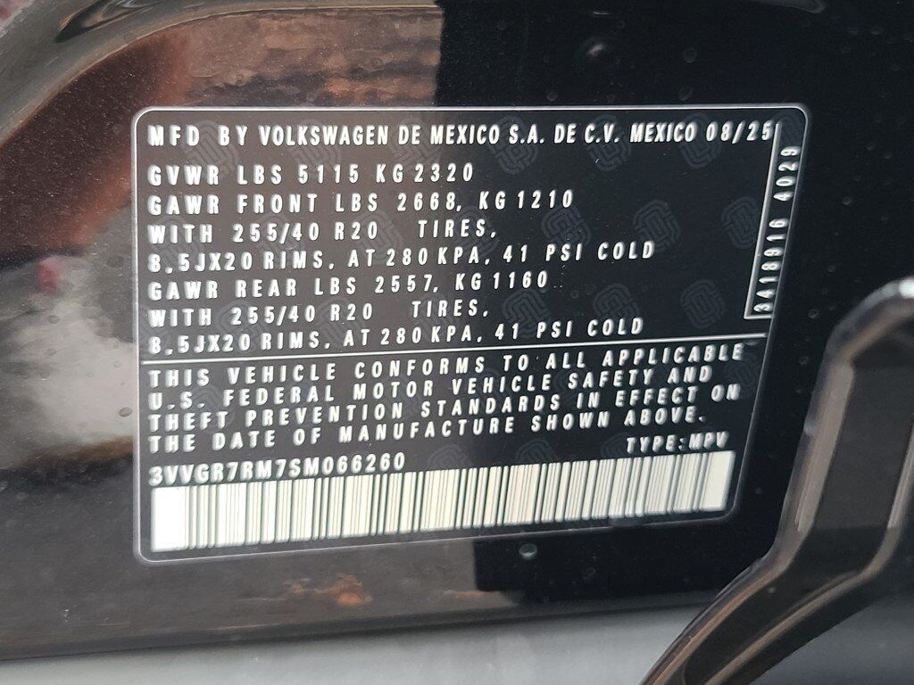 2025 Volkswagen Tiguan 2.0T SE R-Line Black Springfield VA