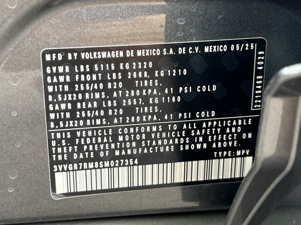 2025 Volkswagen Tiguan 2.0T SE R-Line Black Springfield VA