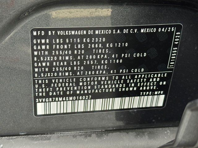 2025 Volkswagen Tiguan 2.0T SE R-Line Black Springfield VA