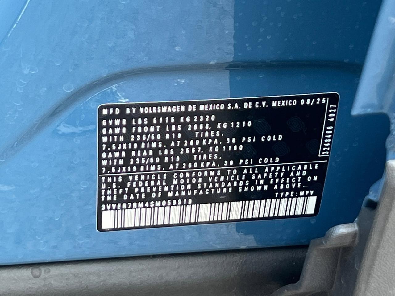 2025 Volkswagen Tiguan 2.0T SE Hagerstown MD