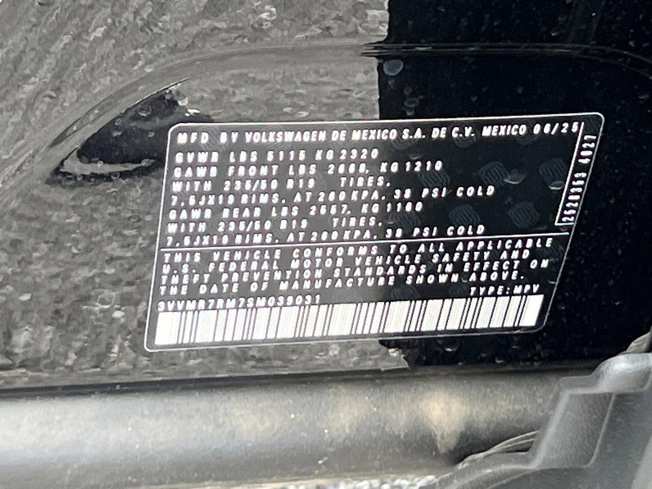 2025 Volkswagen Tiguan 2.0T SE Hagerstown MD