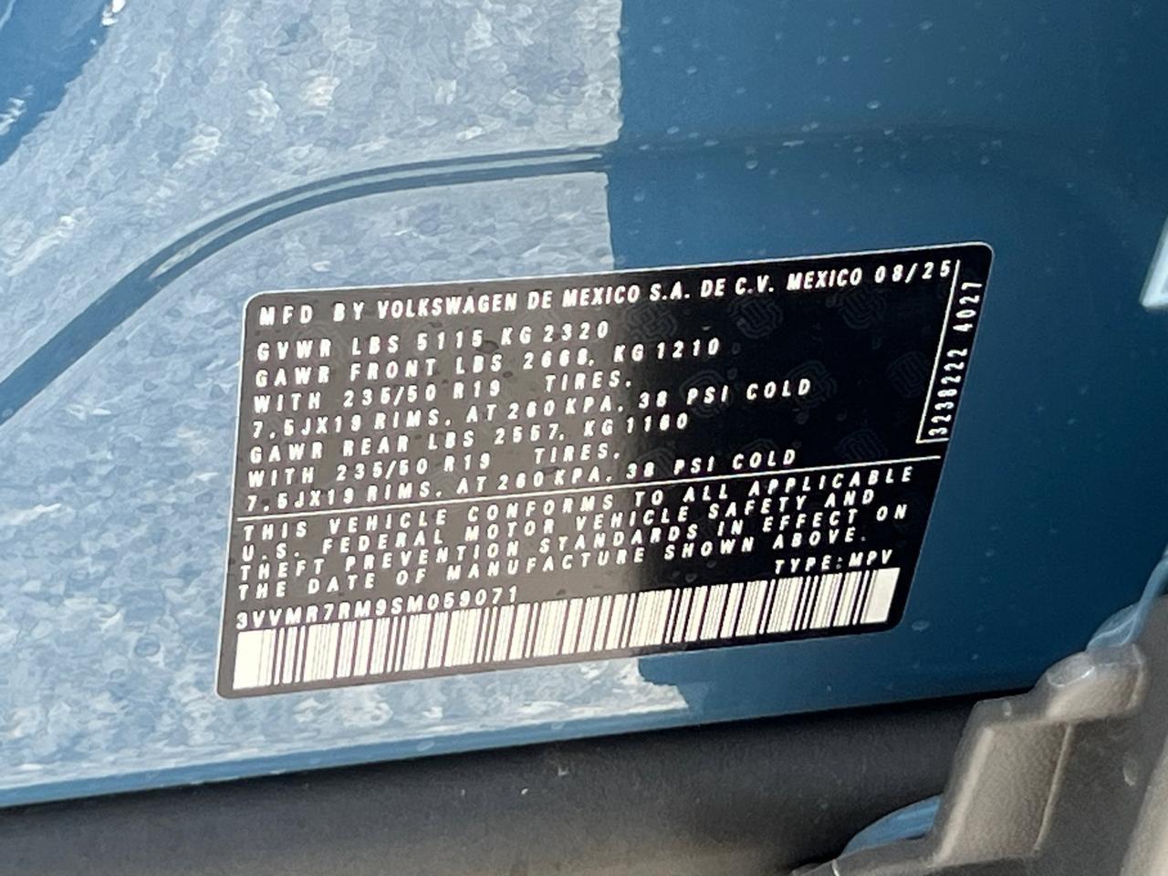 2025 Volkswagen Tiguan 2.0T SE Hagerstown MD