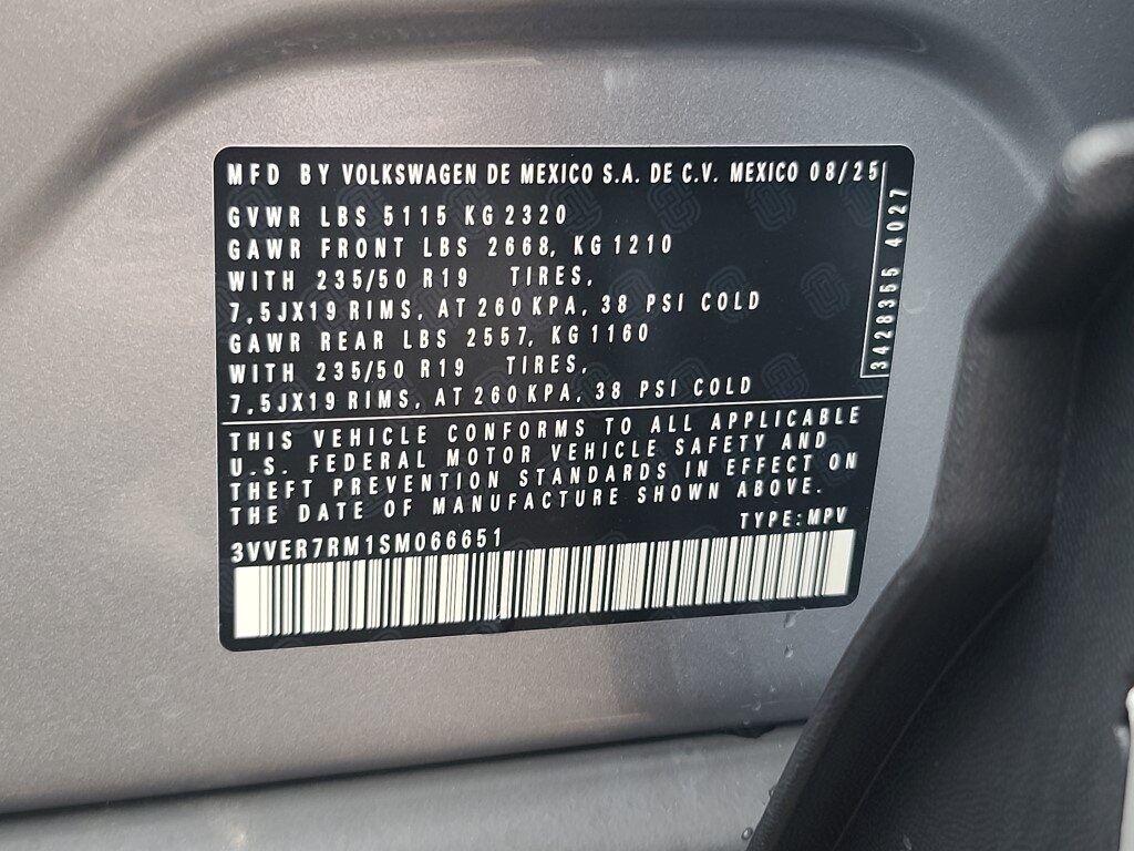 2025 Volkswagen Tiguan 2.0T SE Springfield VA