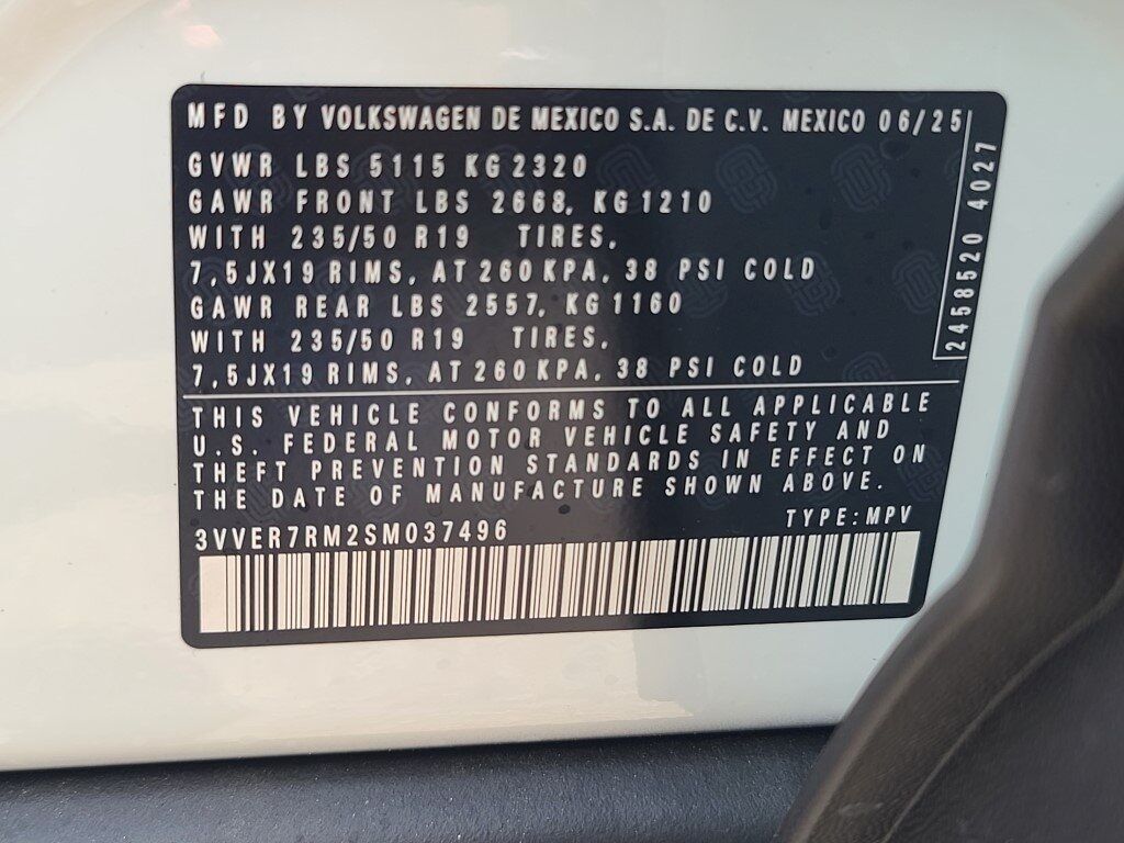2025 Volkswagen Tiguan 2.0T SE Springfield VA