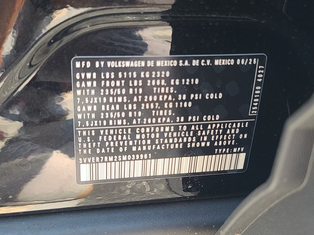 2025 Volkswagen Tiguan 2.0T SE Springfield VA