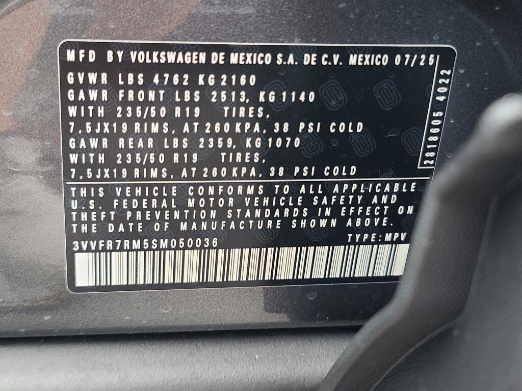 2025 Volkswagen Tiguan 2.0T SE Springfield VA