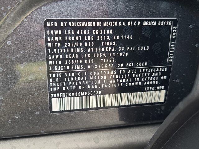 2025 Volkswagen Tiguan 2.0T SE Springfield VA