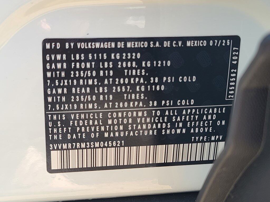 2025 Volkswagen Tiguan 2.0T SE Springfield VA