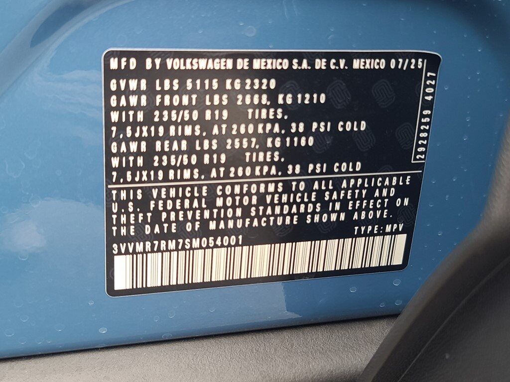 2025 Volkswagen Tiguan 2.0T SE Springfield VA