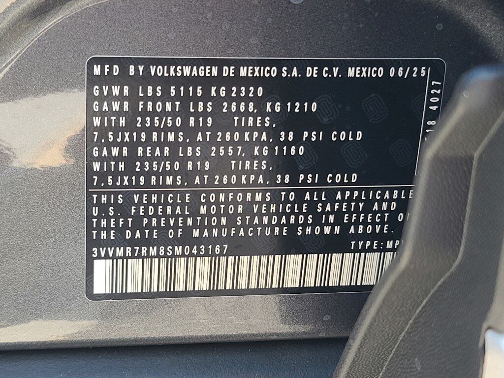 2025 Volkswagen Tiguan 2.0T SE Springfield VA