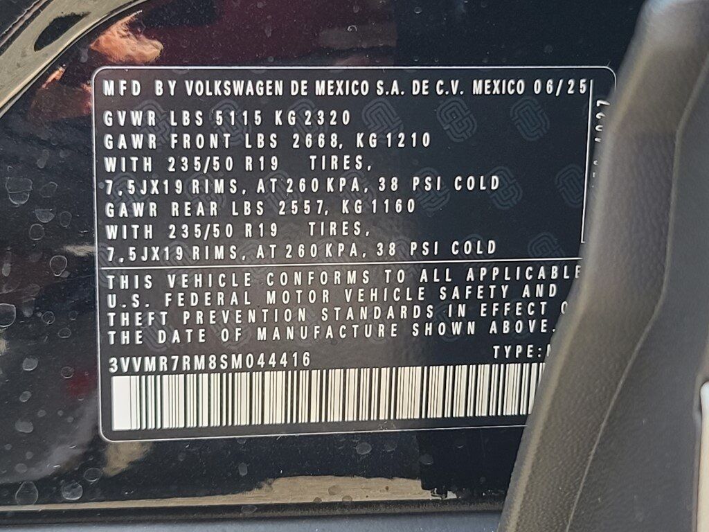 2025 Volkswagen Tiguan 2.0T SE Springfield VA