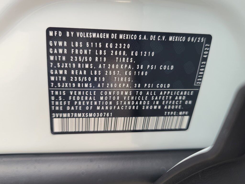 2025 Volkswagen Tiguan 2.0T SE Springfield VA