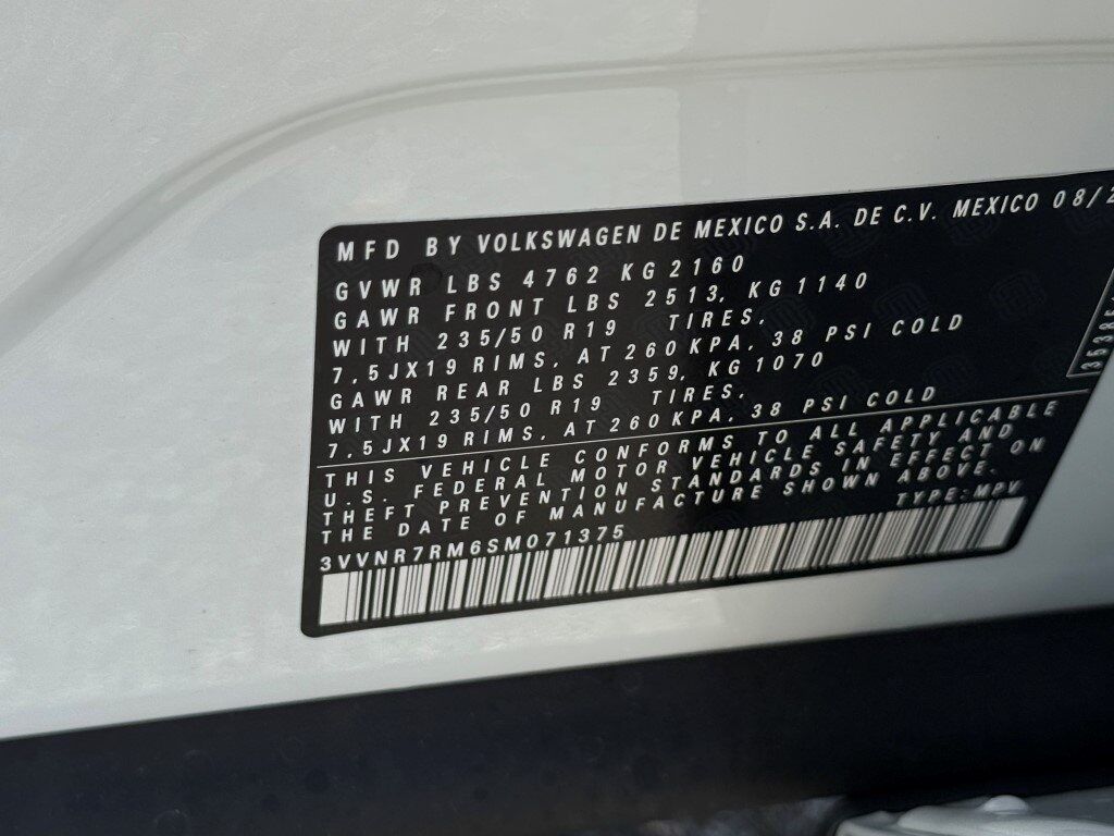 2025 Volkswagen Tiguan 2.0T SE Springfield VA